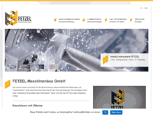 Tablet Screenshot of fetzel.com